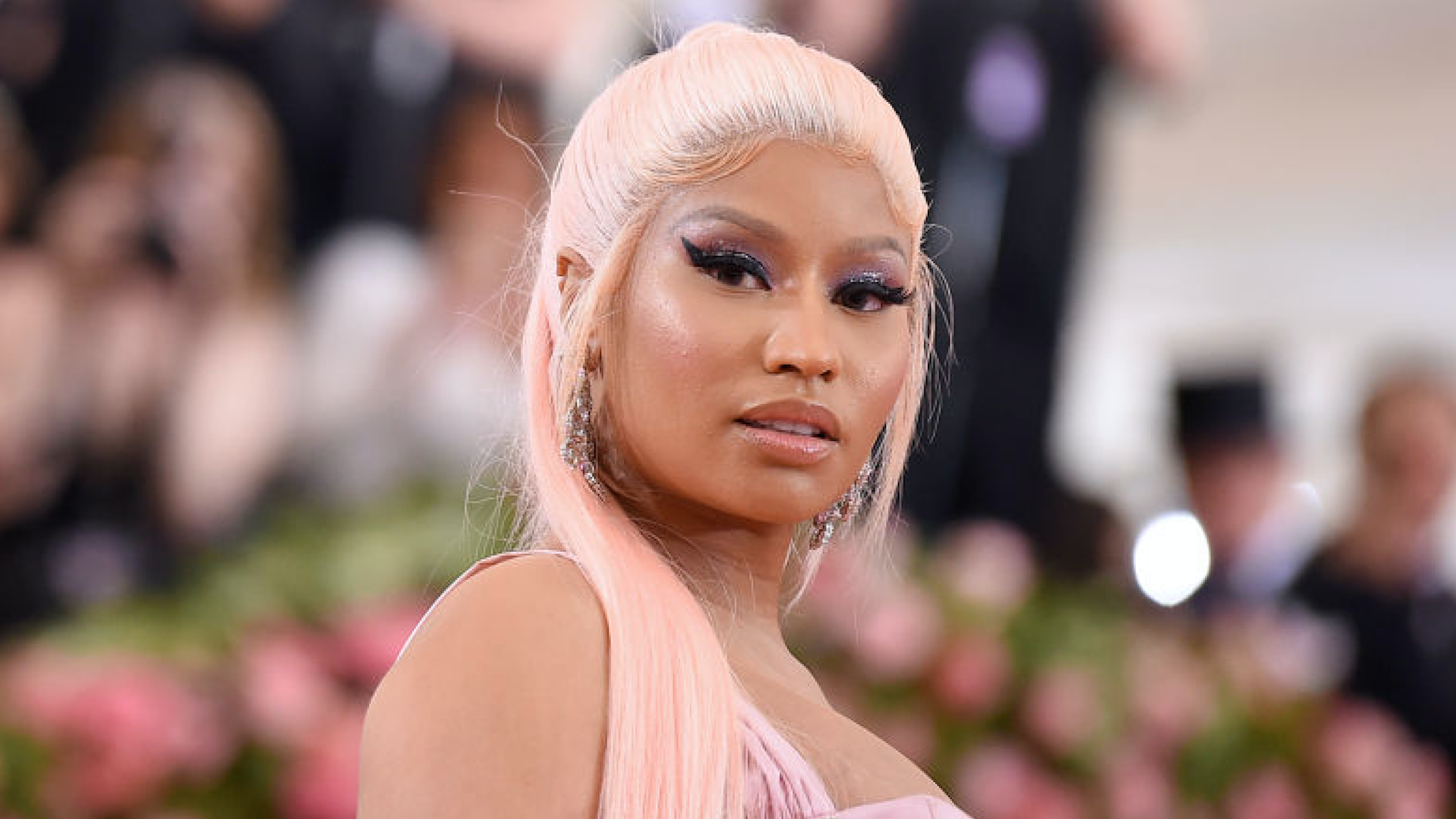 Nicki Minaj attends The 2019 Met Gala Celebrating Camp: Notes on Fashion at Metropolitan Museum of Art on May 06, 2019 in New York City.