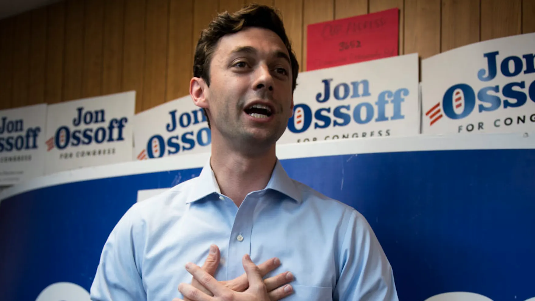 WATCH: Democrat Jon Ossoff Says Conservatives Should ‘Never’ Show Faces In Public Again