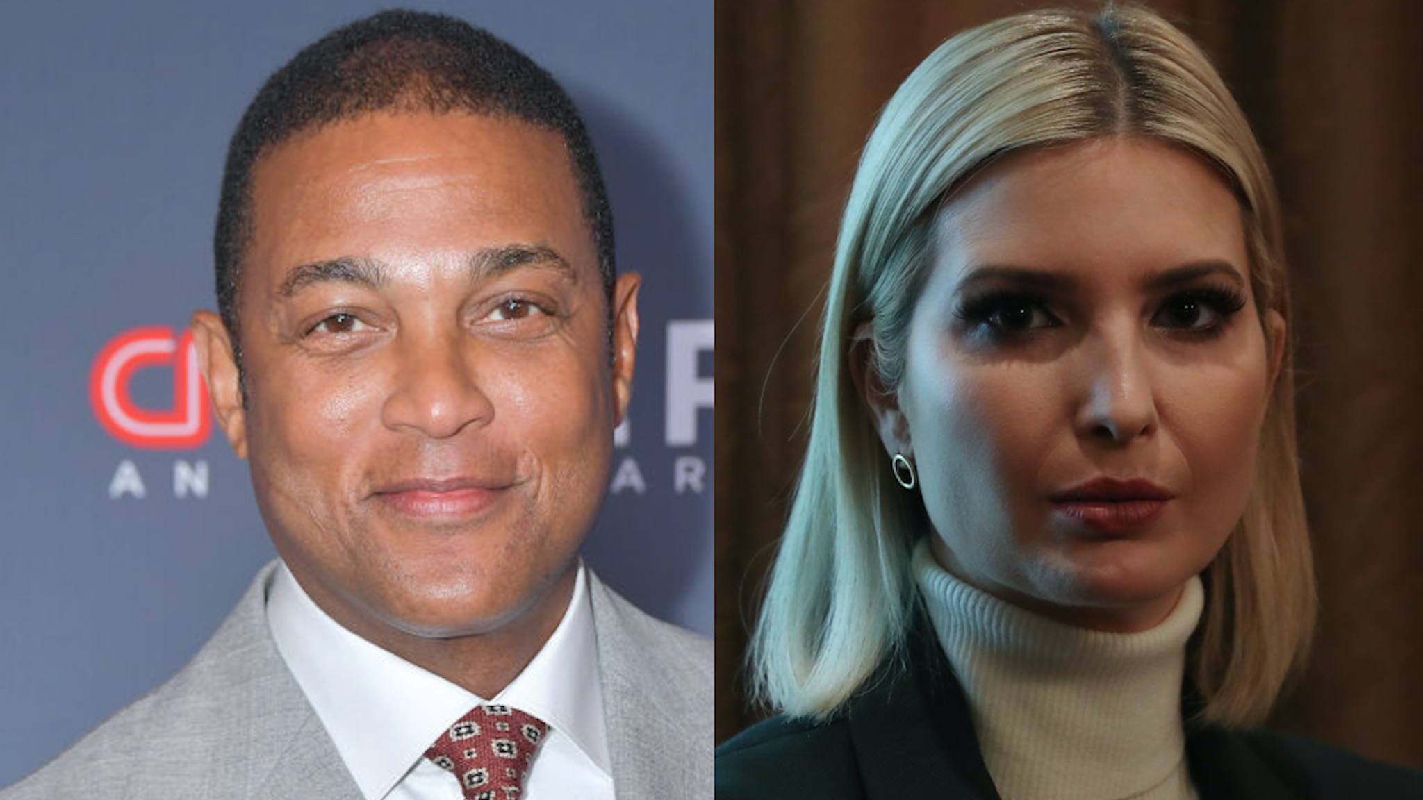 Don Lemon attends CNN Heroes at the American Museum of Natural History on December 08, 2019 in New York City. //White House Senior Advisor Ivanka Trump listens to her father U.S. President Donald Trump speak to the media during a cabinet meeting at the White House on November 19, 2019 in Washington, DC.