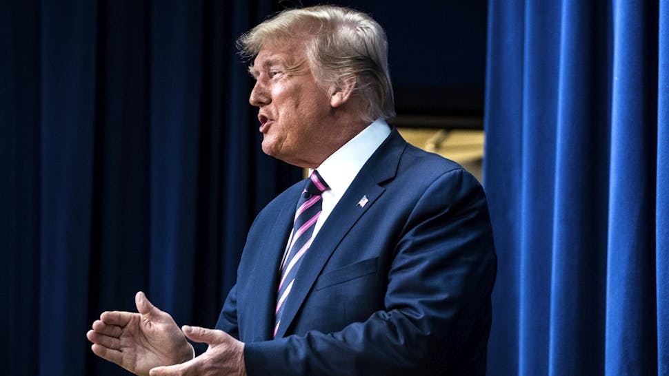 President Donald J. Trump President Donald J. Trump speaks at the summit on transforming mental health treatment to combat homelessness, violence & substance abuse in the Eisenhower Executive Office Building on the White House complex on Thursday, Dec 19, 2019 in Washington, DC.