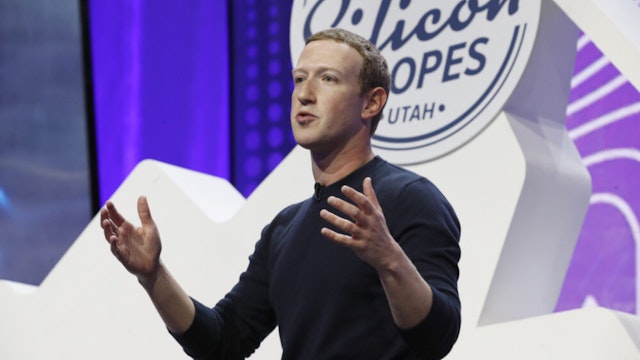 Mark Zuckerberg, chief executive officer and founder of Facebook Inc., speaks during the Silicon Slopes Tech Summit in Salt Lake City, Utah, U.S., on Friday, Jan. 31, 2020.