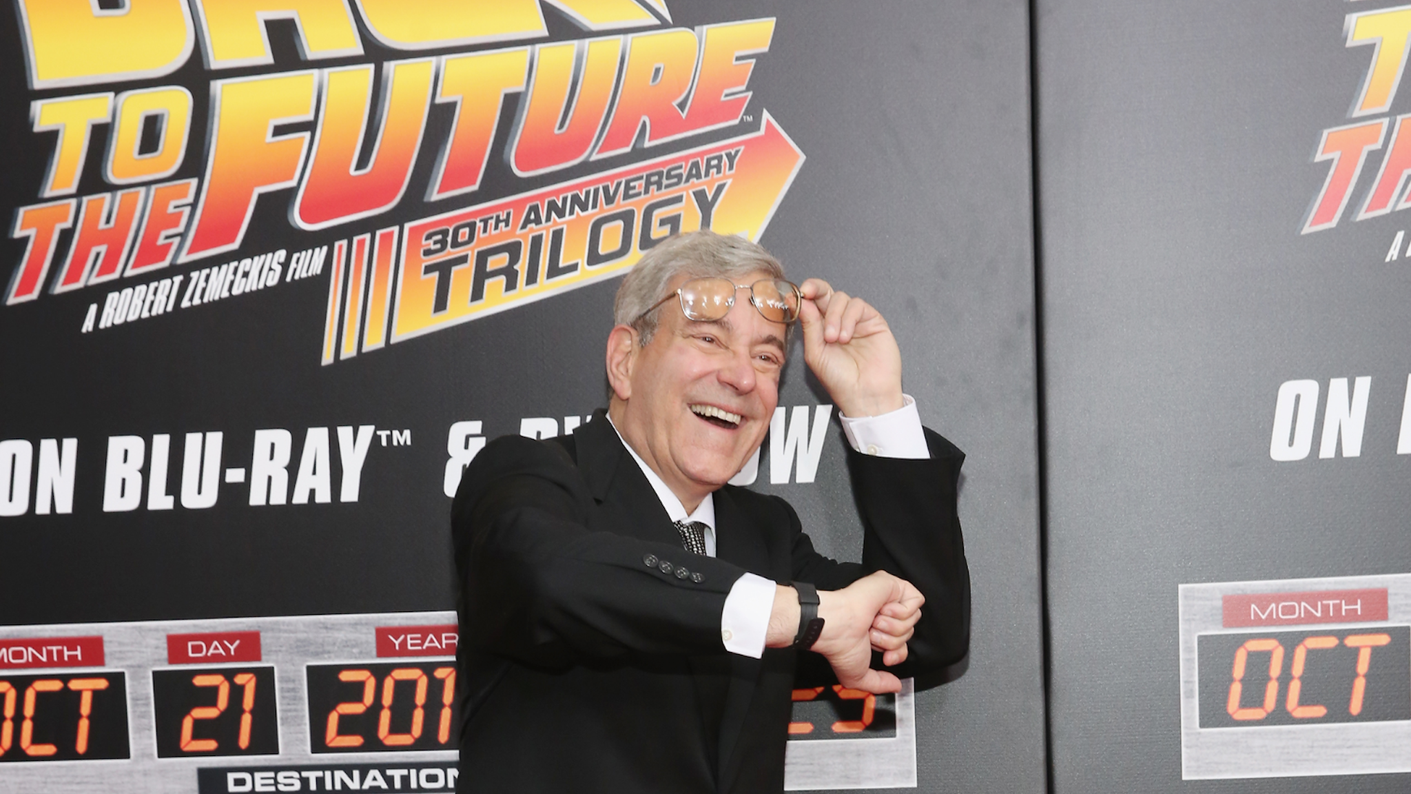 NEW YORK, NY - OCTOBER 21: Franchise co-creator, writer and producer Bob Gale attends "Back To The Future" New York Special Anniversary screening at AMC Loews Lincoln Square on October 21, 2015 in New York City.