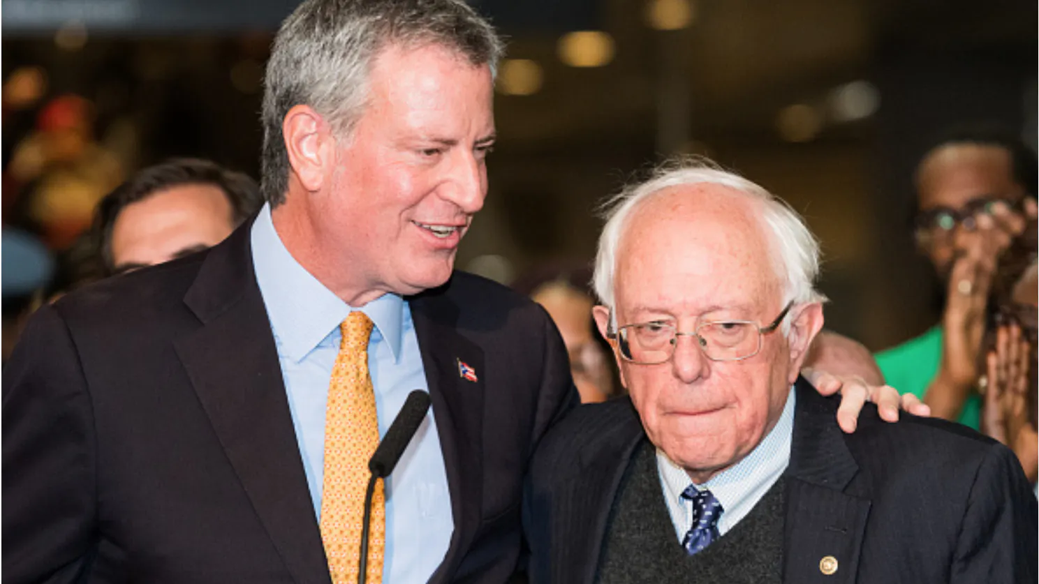 Shocker: Far-Left New York Mayor Bill De Blasio Endorses Socialist Bernie Sanders