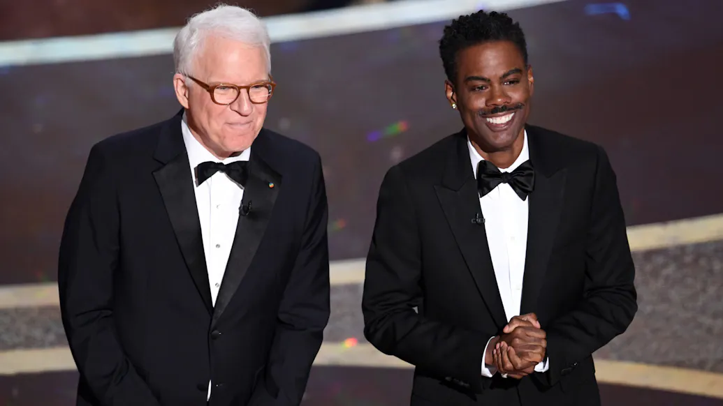 Chris Rock, Steve Martin Mock Democrats Over Iowa Caucuses, L.A. Homeless Problem