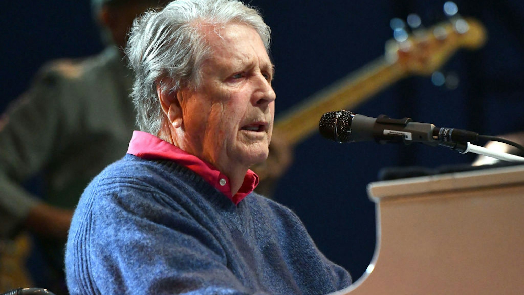 Rock and Roll Hall of Fame inductee Brian Wilson, founding member of The Beach Boys, performs onstage during Day 2 of the BeachLife Festival at Redondo Beach on May 03, 2019 in Redondo Beach, California.