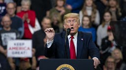 President Trump Hosts Keep America Great Rally