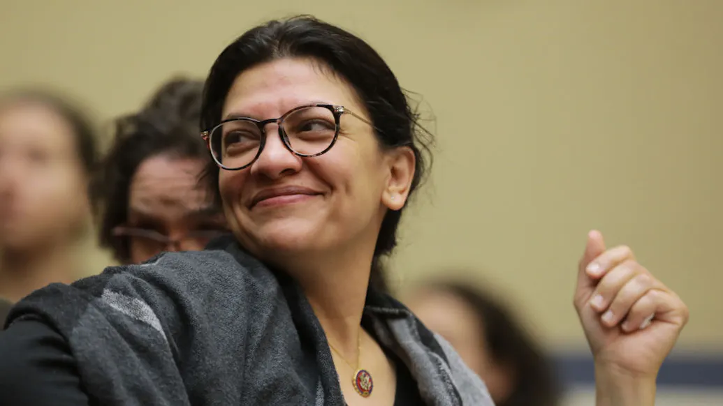 Top Bernie Sanders Surrogate Rashida Tlaib Boos Hillary Clinton, Crowd Joins