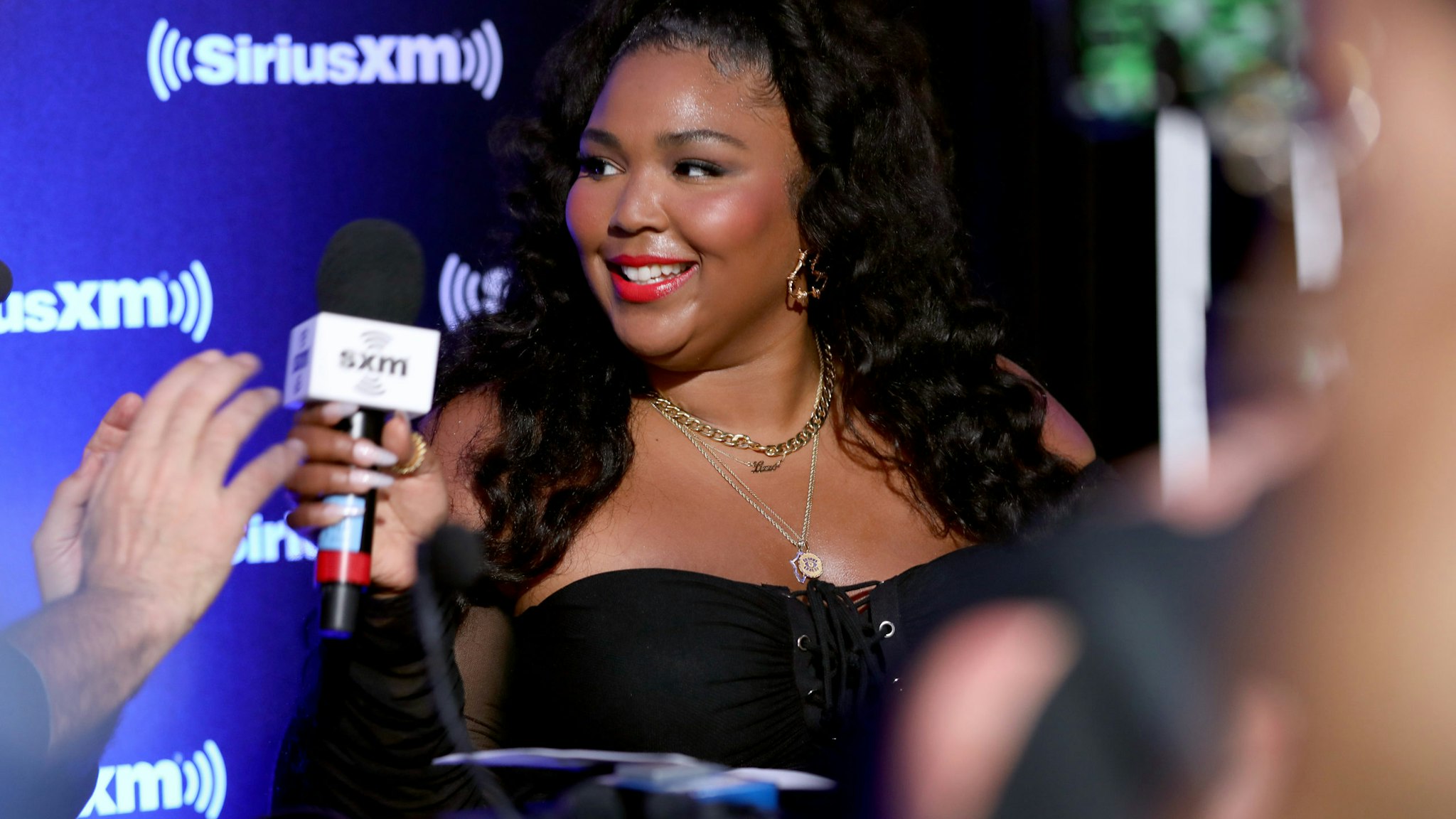 MIAMI, FLORIDA - JANUARY 31: Artist Lizzo attends day 3 of SiriusXM at Super Bowl LIV on January 31, 2020 in Miami, Florida. (Photo by Cindy Ord/Getty Images for SiriusXM )