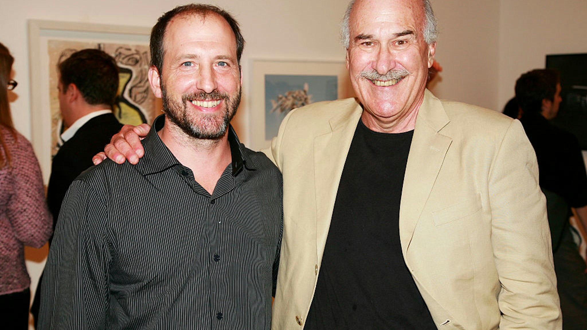 Michael Vachon and Ira Glasser attend reFORM Art Auction for the DRUG POLICY ALLIANCE at Cheim &amp; Read on September 3, 2008 in New York City.