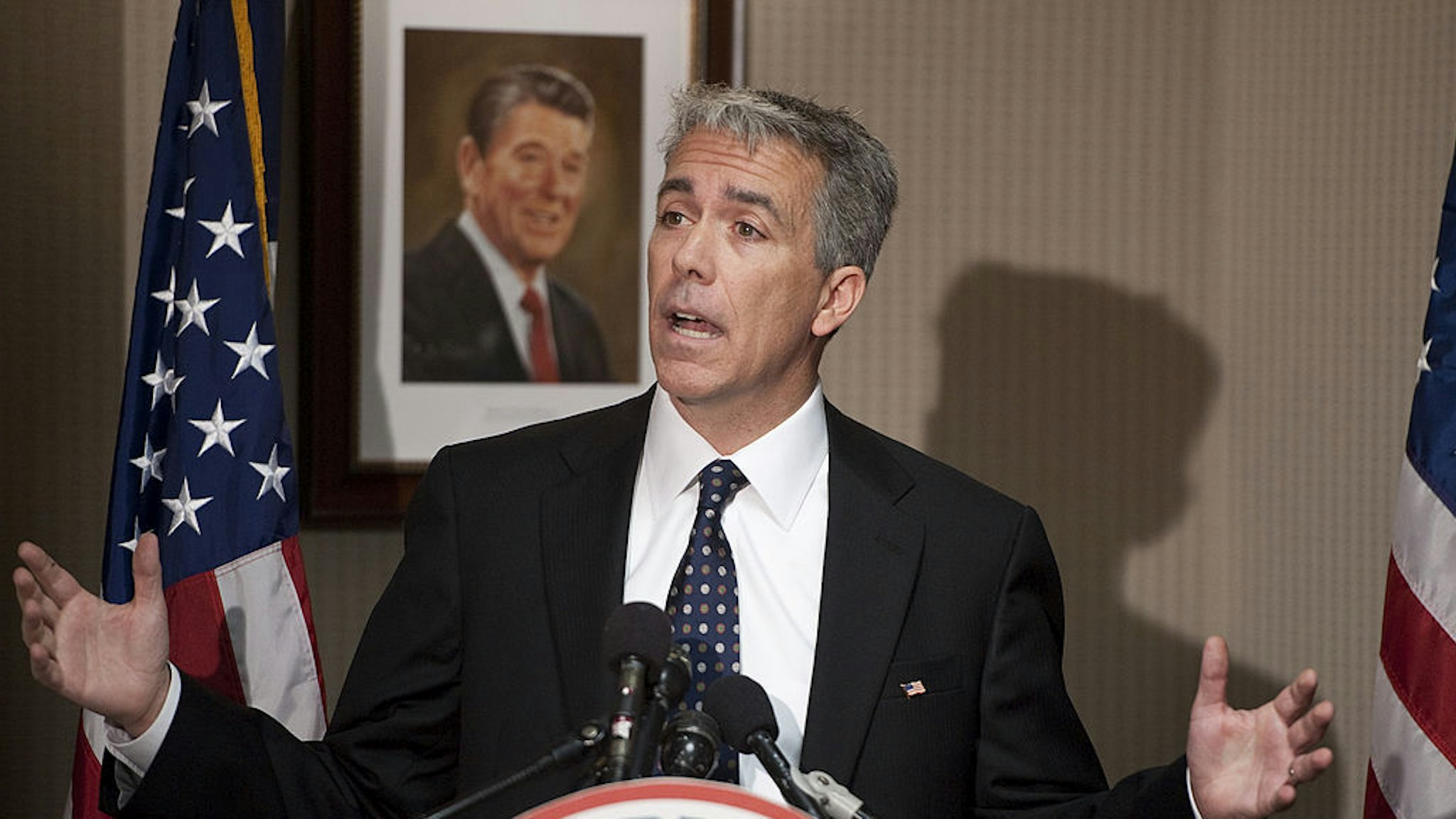 Rep.-elect Joe Walsh, R-Ill., holds a news conference on his election to Congress at the Republican National Committee headquarters on Wednesday, Nov. 17, 2010. (Photo By Bill Clark/Roll Call)