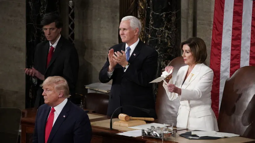 White House Officially Responds To Pelosi Ripping Up Trump’s Speech