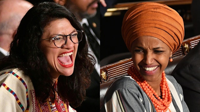 Representative from Minnesota Rashida Tlaieb is seen before the start of the State Of The Union address by US President Donald Trump at the US Capitol in Washington, DC, on February 4, 2020.