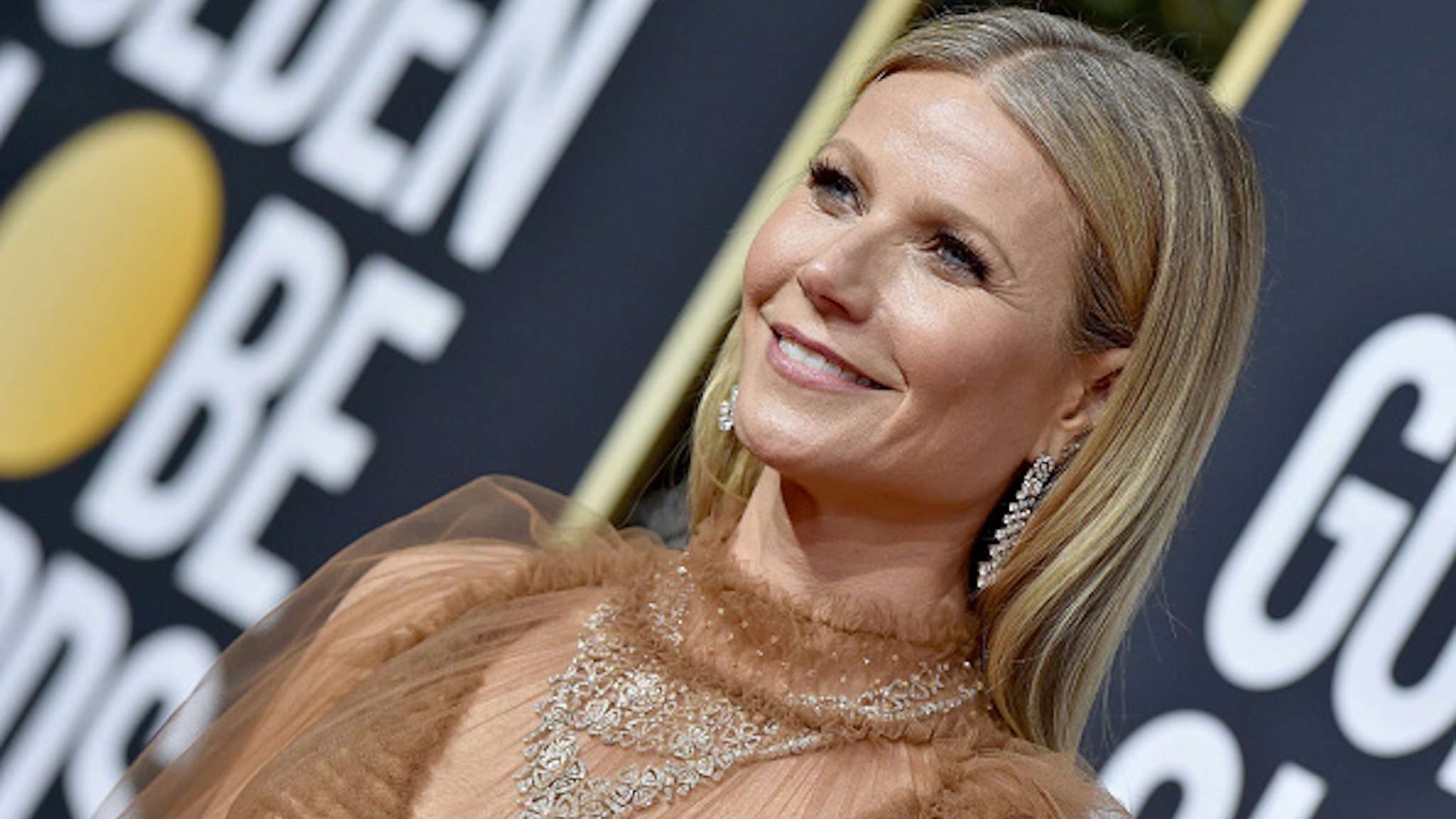 BEVERLY HILLS, CALIFORNIA - JANUARY 05: Gwyneth Paltrow attends the 77th Annual Golden Globe Awards at The Beverly Hilton Hotel on January 05, 2020 in Beverly Hills, California.