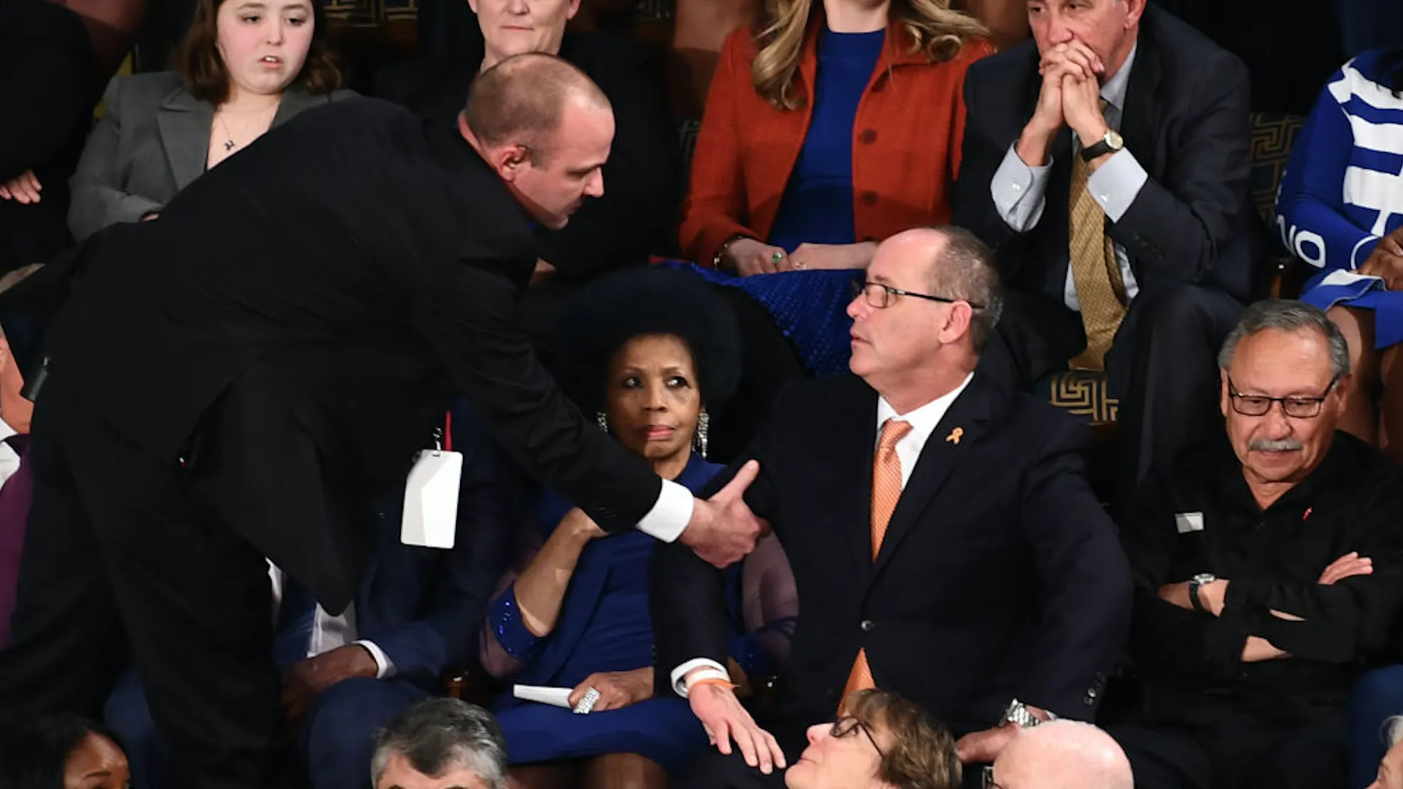 WATCH: Parkland Dad Booted From SOTU After Heckling Trump, Second Amendment
