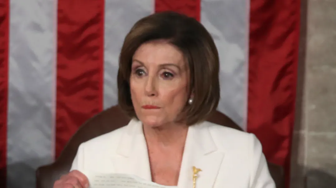 Reporter Presses Pelosi About Ripping Up Trump’s Speech. Here’s Her Harsh Response.