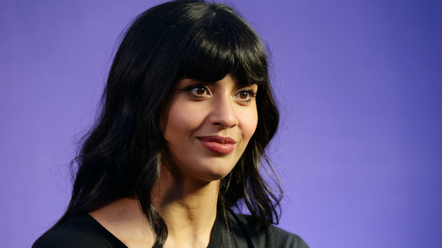 Actress Jameela Jamil attends the Jameela Jamil and Zumba "SELFish" Event at Casita Hollywood on February 04, 2020 in Los Angeles, California.