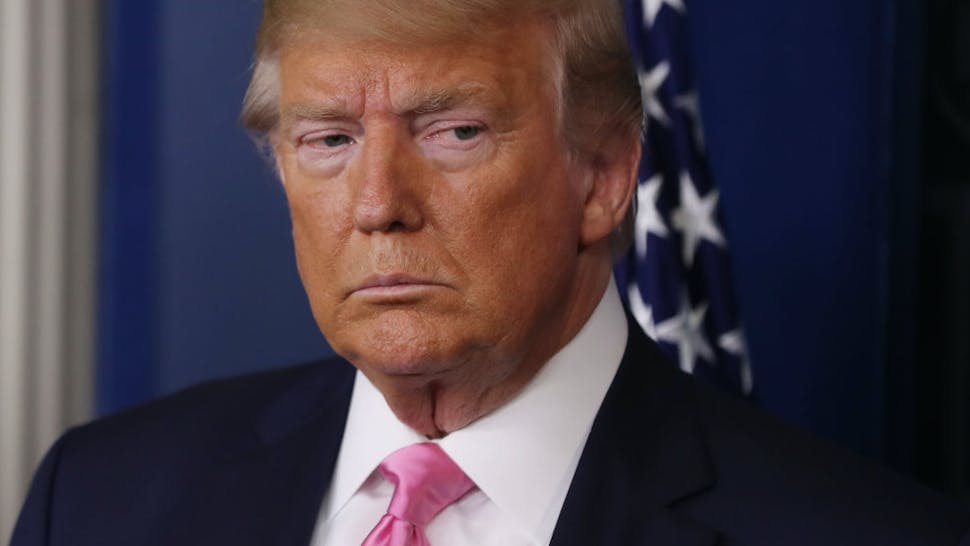 President Donald Trump U.S. President Donald Trump holds a news conference with members of his coronavirus task force in the Brady Press Briefing Room at the White House February 26, 2020 in Washington, DC.