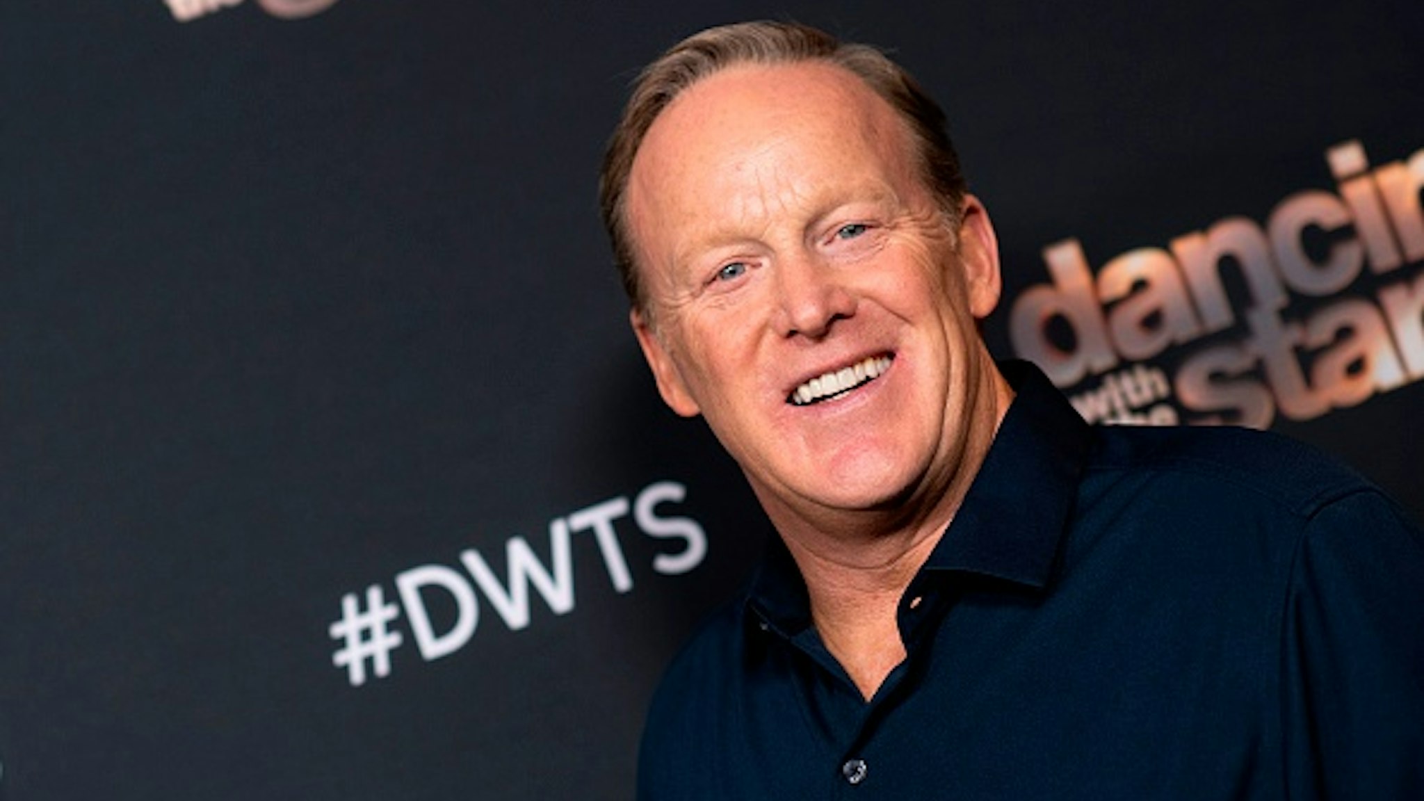 Former White House press secretary Sean Spicer attends the Dancing With The Stars - 2019 top 6 finalist event, November 4, 2019, in Los Angeles.