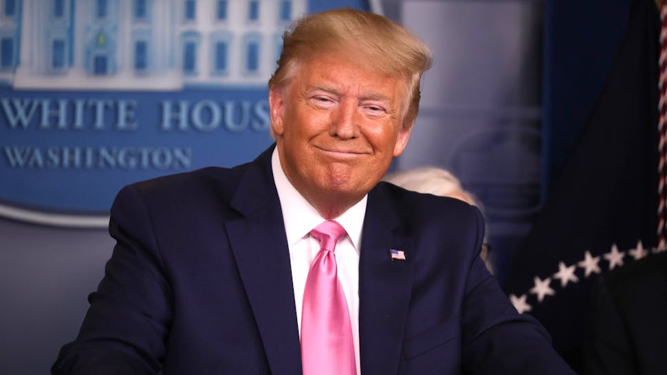 Trump says VP Mike Pence to lead coronavirus response WASHINGTON DC, USA - FEBRUARY 26: U.S. President Donald Trump holds a press conference announcing U.S. Vice President Mike Pence to lead the effort combating the spread of the coronavirus in Washington DC, United States on February 26, 2020.