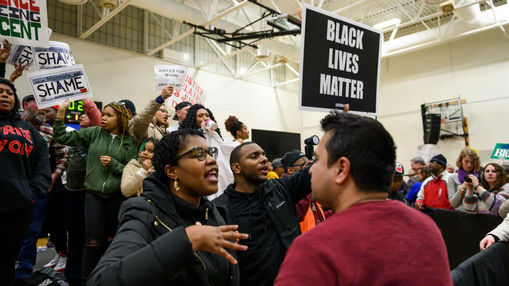 WATCH: Klobuchar Cancels Rally After Black Lives Matter Protesters Take Over Event