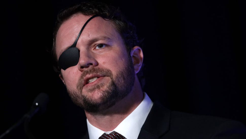 Dan Crenshaw U.S. Rep. Dan Crenshaw (R-TX) speaks on “The Fate of Our Culture and Our Nation Hangs in the Balance” during the CPAC Direct Action Training at the annual Conservative Political Action Conference at Gaylord National Resort & Convention Center February 26, 2020 in National Harbor, Maryland. U.S. President Donald Trump is expected to address the annual event on February 29th. (Photo by Alex Wong/Getty Images)