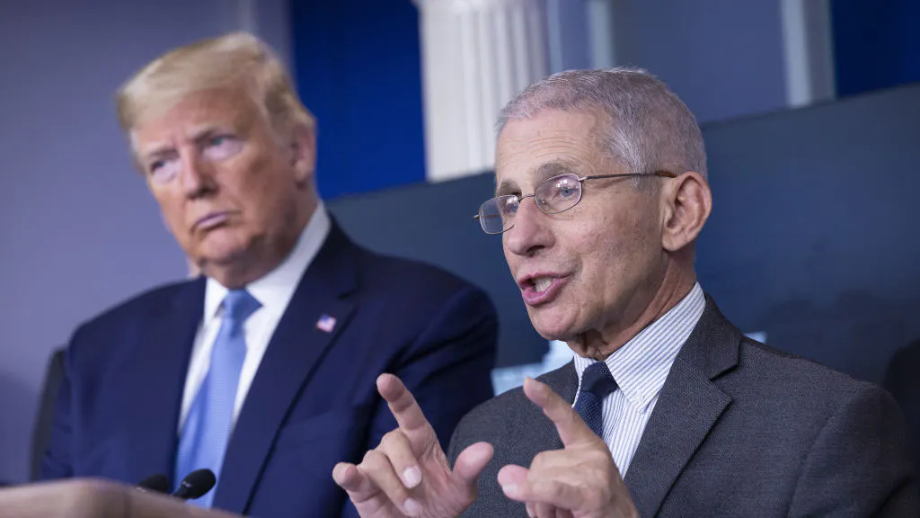 LISTEN: Fauci Blasts Media For Trying To Divide Him And Trump, Lauds Trump For Travel Ban