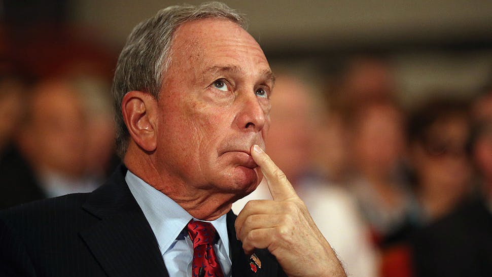 The Conservative Party Annual Conference Concludes With The Prime Minister’s Keynote Speech Michael Bloomberg, the Mayor of New York City, looks on before delivering his speech to delegates on the last day of the Conservative party conference, in the International Convention Centre on October 10, 2012 in Birmingham, England.