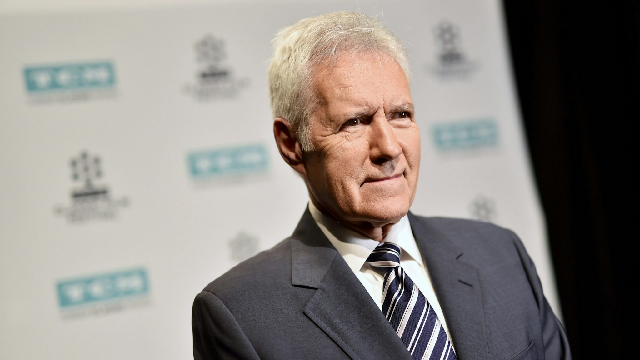 LOS ANGELES, CA - APRIL 07: TV personality Alex Trebek attends the screening of 'The Bridge on The River Kwai' during the 2017 TCM Classic Film Festival on April 7, 2017 in Los Angeles, California. 26657_004 (Photo by Emma McIntyre/Getty Images for TCM)