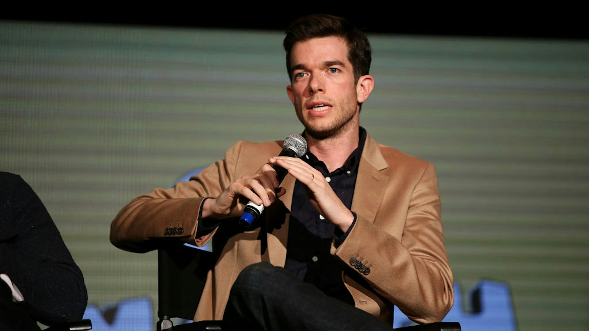 John Mulaney speaks onstage at the #NETFLIXFYSEE Animation Panel Featuring "Big Mouth" and "BoJack Horseman" at Netflix FYSEE at Raleigh Studios on May 21, 2018 in Los Angeles, California.