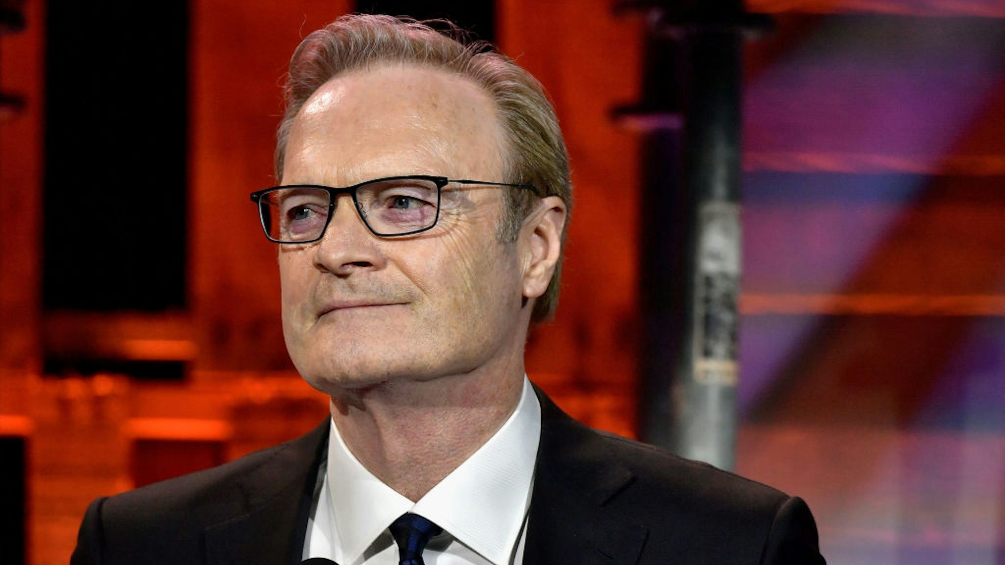 Lawrence O'Donnell, recipient of the 2018 UNICEF Children's Champion Award, speaks onstage during the Fourteenth Annual UNICEF Gala Boston 2018 on May 23, 2018 in Boston, Massachusetts.