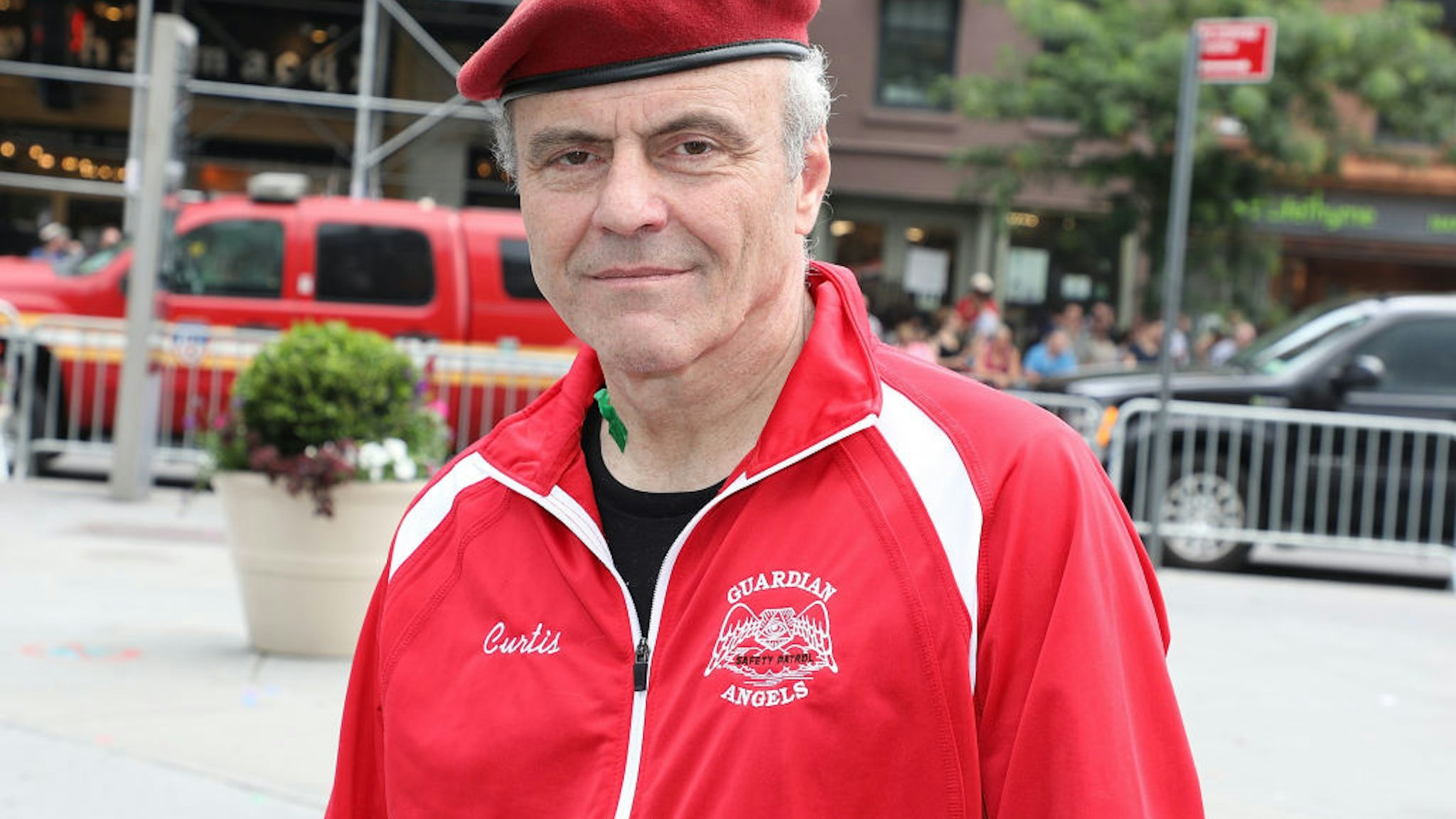 Curtis Sliwa attends the 2018 NYC Pride March on June 24, 2018 in New York City.