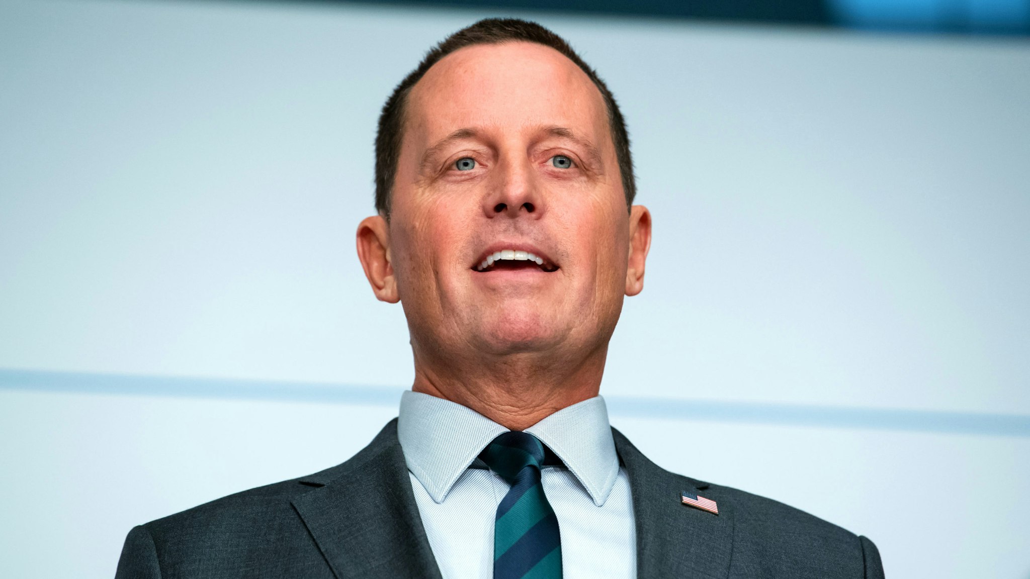 FILED - 14 February 2020, Bavaria, Munich: Richard Grenell, Ambassador of the United States of America to Germany, speaks on the first day of the 56th Munich Security Conference. Grenell becomes the acting intelligence coordinator at the White House.