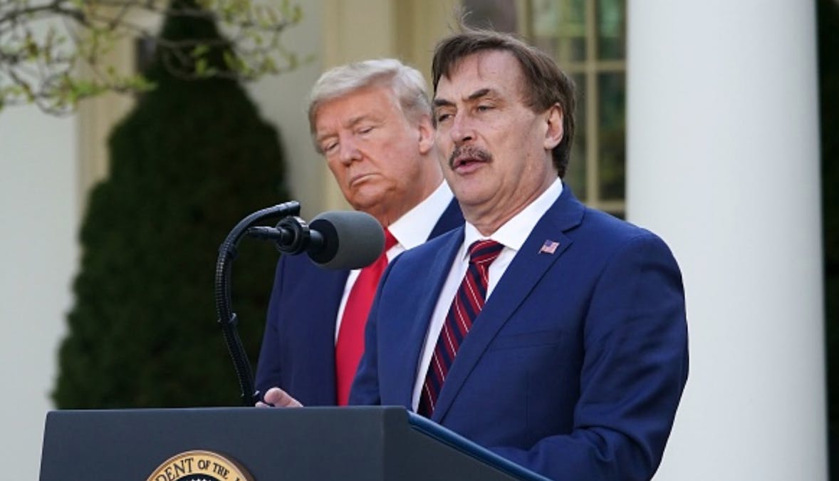 WATCH: MyPillow CEO Mike Lindell Goes Off Script, Encourages People Turn To God, Read Bibles During Trump Press Conference
