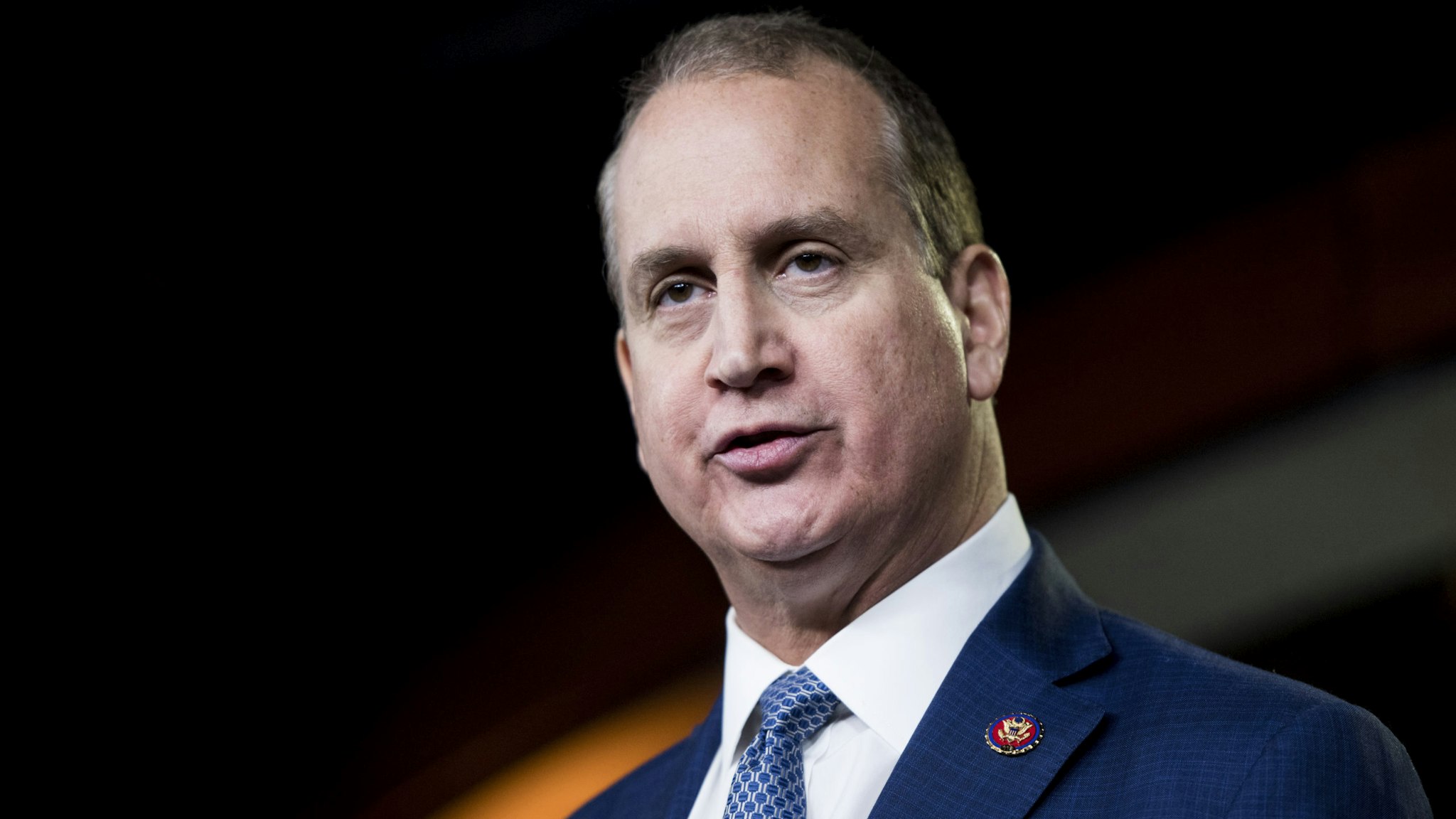 UNITED STATES - FEBRUARY 26: Rep. Mario Diaz-Balart, R-Fla., speaks about Cuba during the House Republicans weekly news conference on Wednesday, Feb. 26, 2020, in reaction to Bernie Sanders recent comments about Cuba.