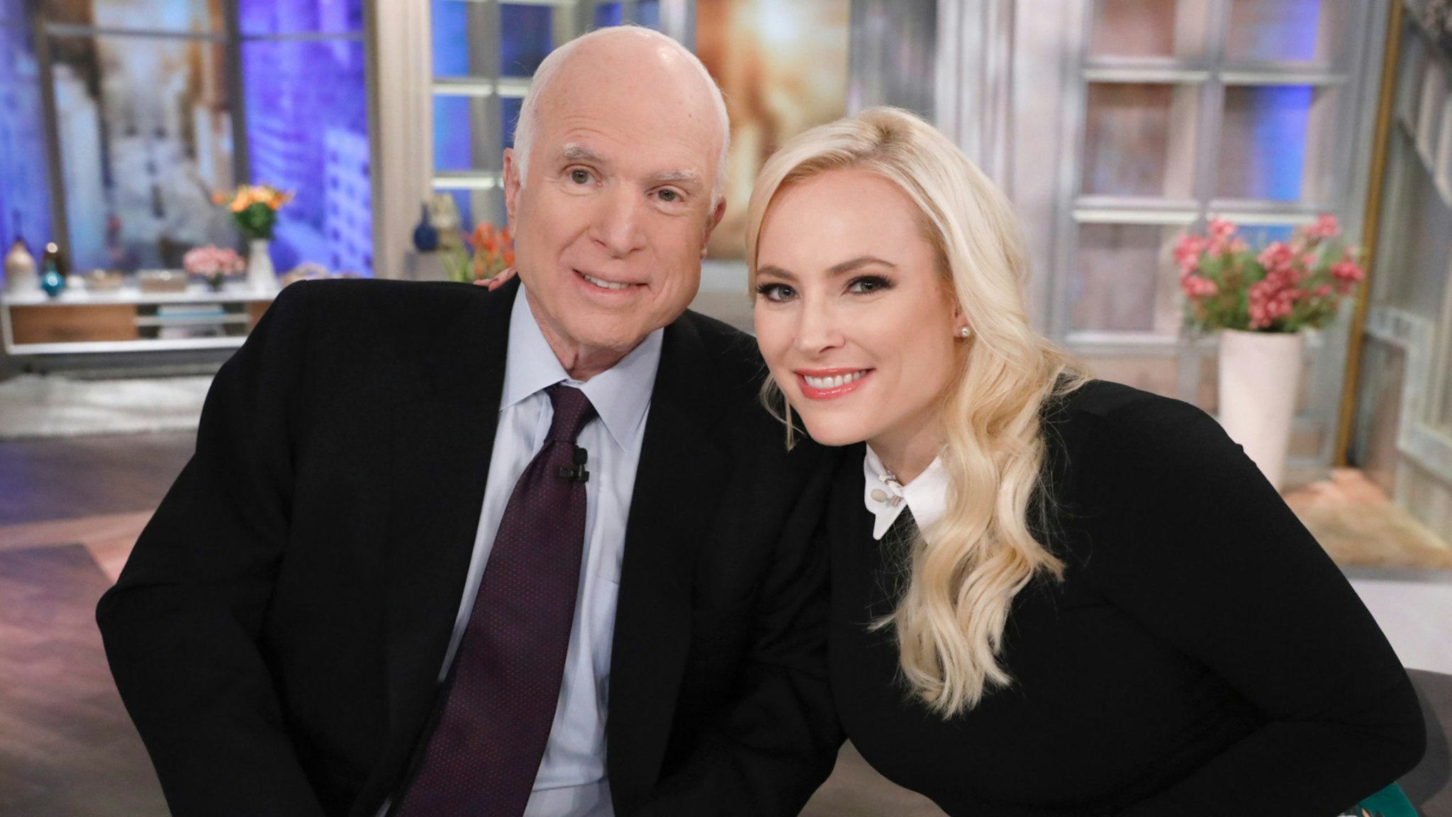 It's Meghan McCain's Birthday with a special visit from her father, Senator John McCain on "The View," airing Monday, October 23, 2017 on Walt Disney Television via Getty Images's "The View."