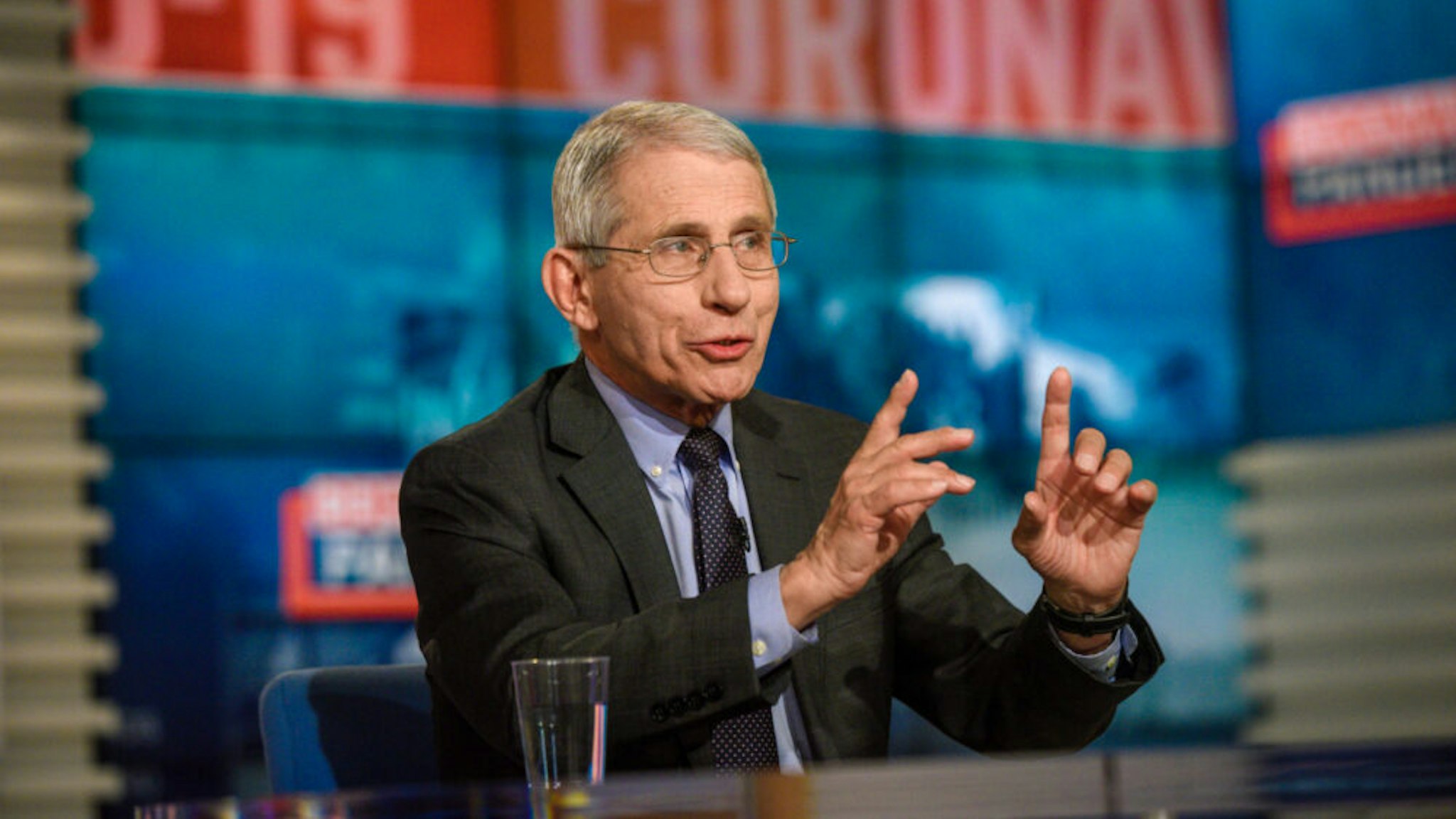 Dr. Anthony Fauci, Director, National Institute of Allergy and Infectious Diseases, appears on Meet the Press" in Washington, D.C., Sunday, March 15, 2020.