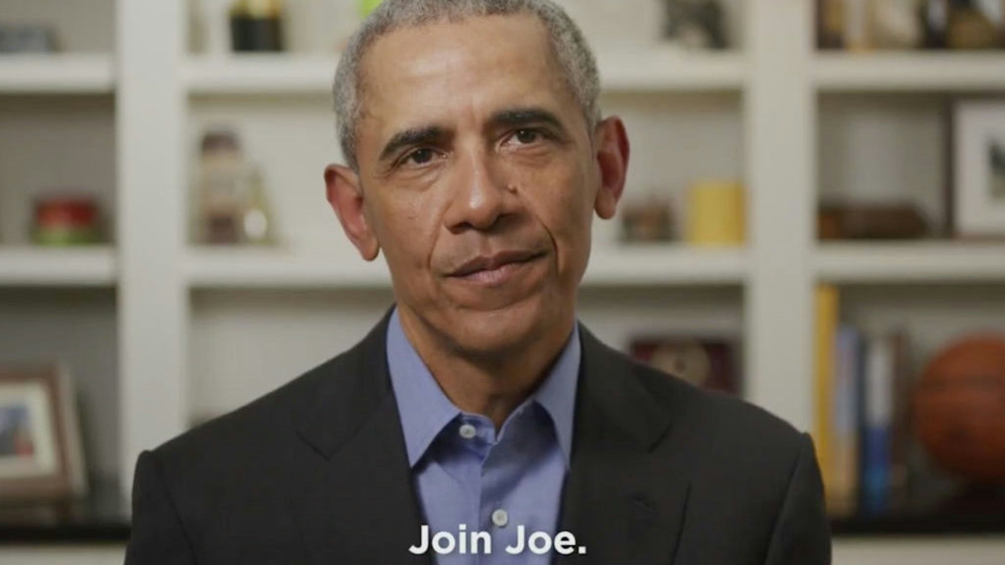 In this screengrab taken from Twitter.com, former U.S. President Barack Obama endorses Democratic presidential candidate former Vice President Joe Biden during a video released on April 14, 2020. (Via Getty Images)
