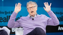 2019 New York Times Dealbook NEW YORK, NEW YORK - NOVEMBER 06: Bill Gates, Co-Chair, Bill & Melinda Gates Foundation speaks onstage at 2019 New York Times Dealbook on November 06, 2019 in New York City.