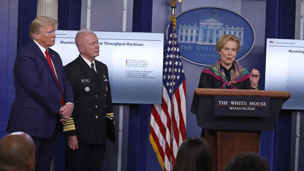 WATCH: Dr. Birx Asked About L.A. Study Finding Coronavirus Death Rate ‘In Line With’ The Flu