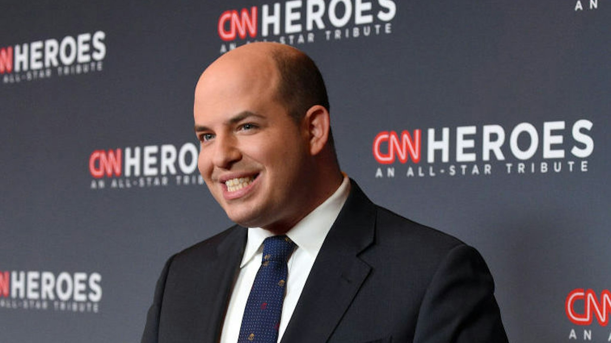 Brian Stelter attends CNN Heroes at the American Museum of Natural History on December 08, 2019 in New York City. (Photo by Kevin Mazur/Getty Images for WarnerMedia)