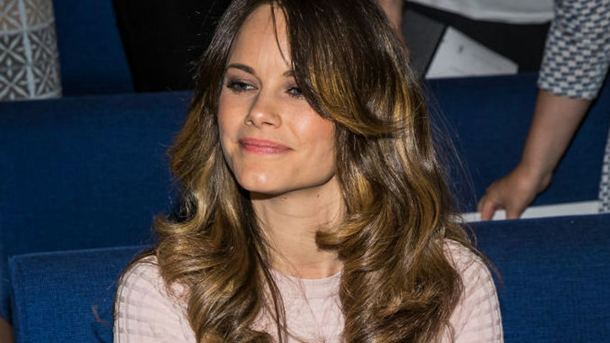 Princess Sofia of Sweden attends a symposium Recovery From Anorexia at Sophia Hemmet University on June 3, 2019 in Stockholm, Sweden.
