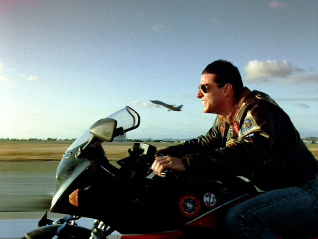 The movie "Top Gun", directed by Tony Scott.