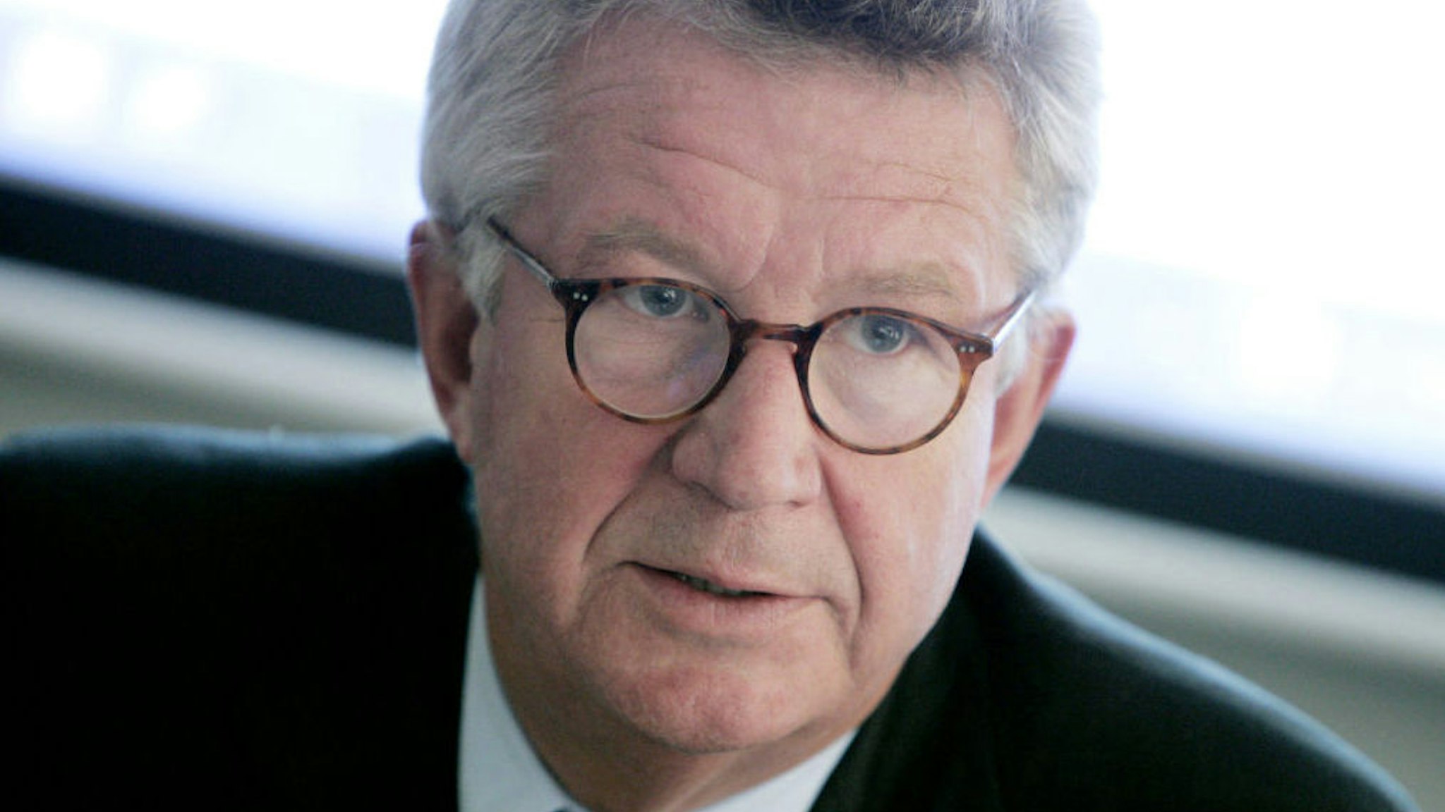 Picture released 18 November 2007 shows Professor Johan Giesecke, Chief Scientist at the European Centre for Disease Prevention and Control (ECDC) answering questions during a press conference in Stockholm.