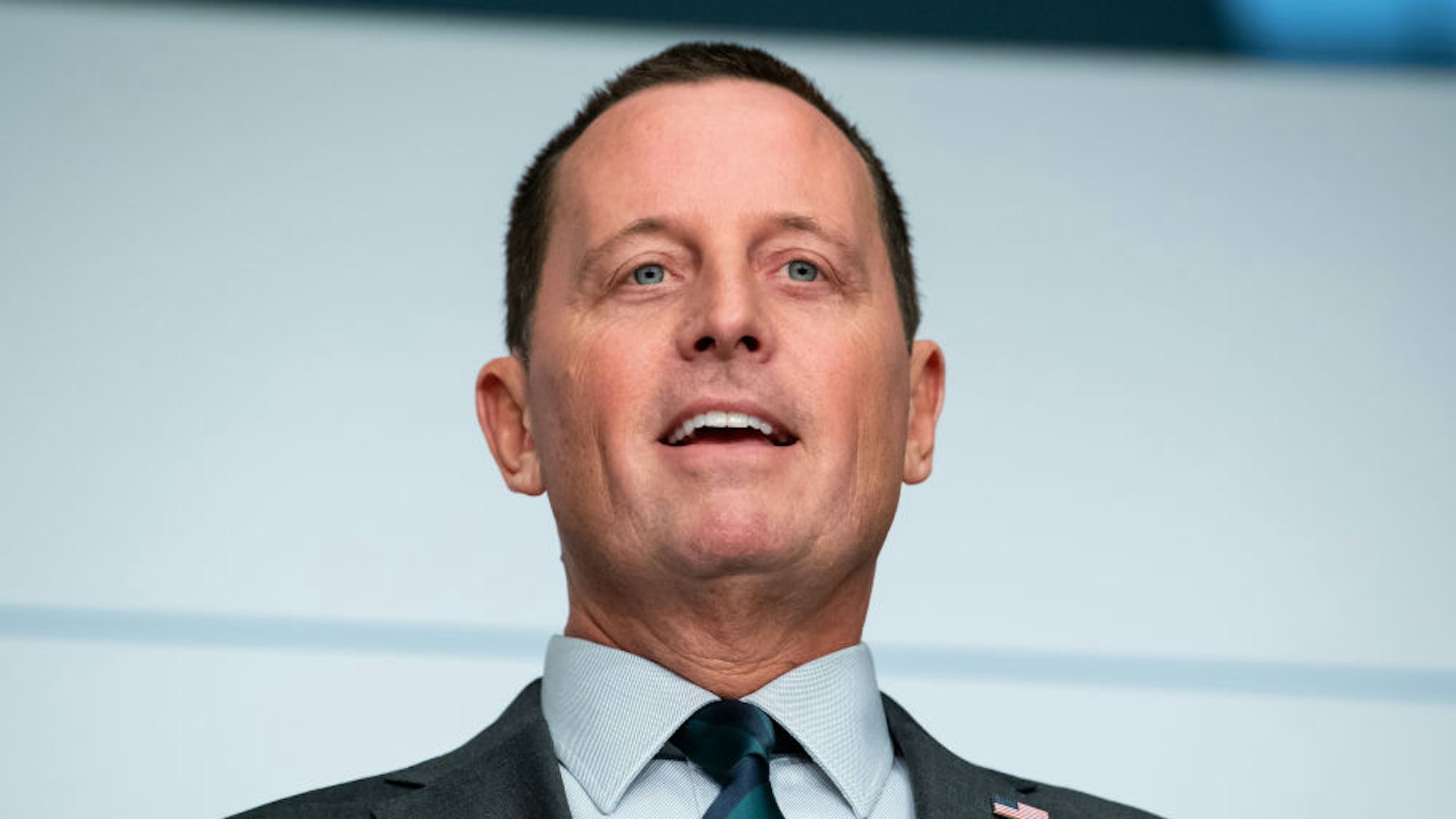 14 February 2020, Bavaria, Munich: Richard Grenell, Ambassador of the United States of America to Germany, speaks on the first day of the 56th Munich Security Conference. Grenell becomes the acting intelligence coordinator at the White House.