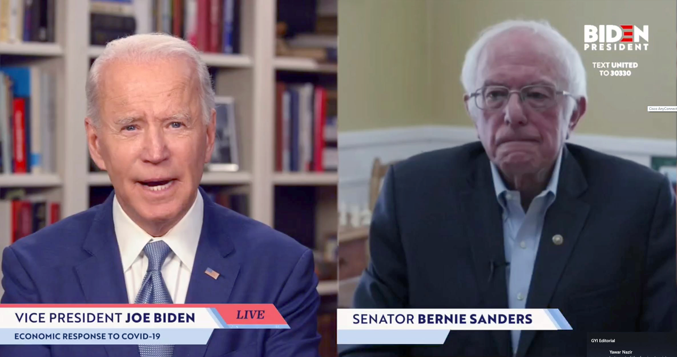 Bernie Sanders Endorses Joe Biden, Will Do ‘All I Can’ To Help Defeat ...