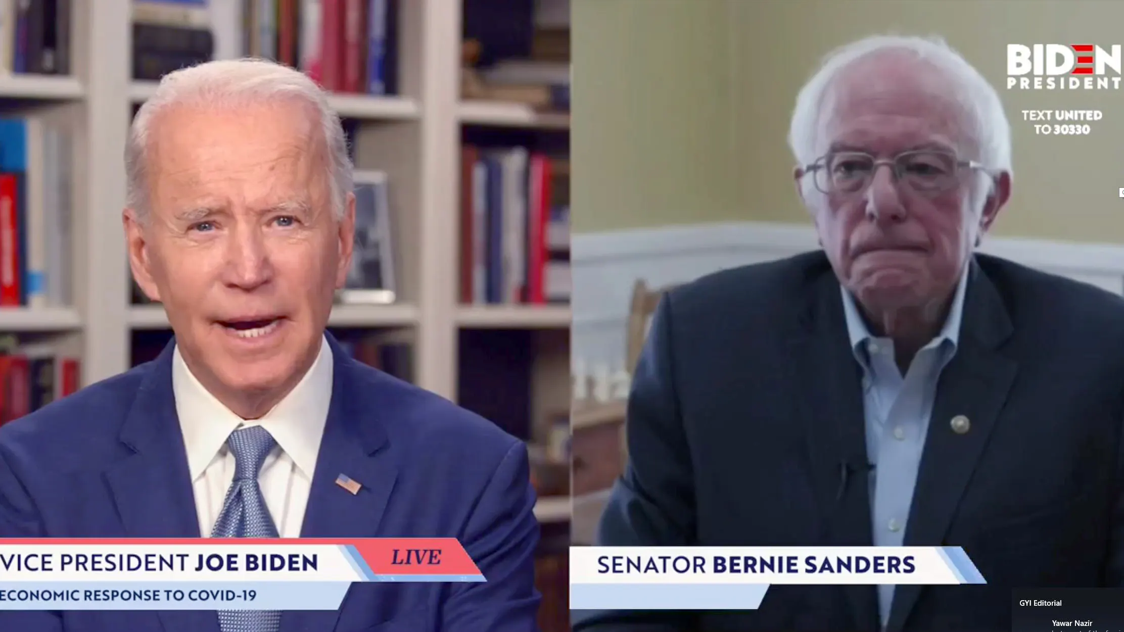 Bernie Sanders Endorses Joe Biden, Will Do ‘All I Can’ To Help Defeat Donald Trump