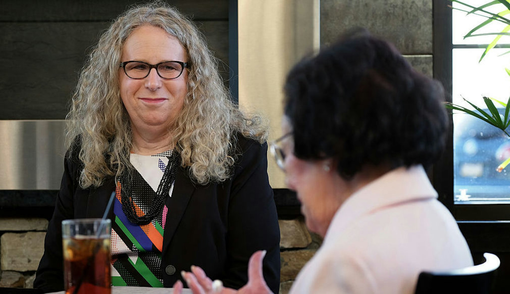 Rachel Levine, MD, physician general for the state of Pennsylvania, dines with her mother Lillian Levine, in Harrisburg, PA, on May 16, 2016. Levine is transgender and has a close relationship with her mother.