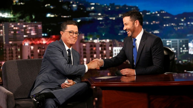 Kimmel, Colbert