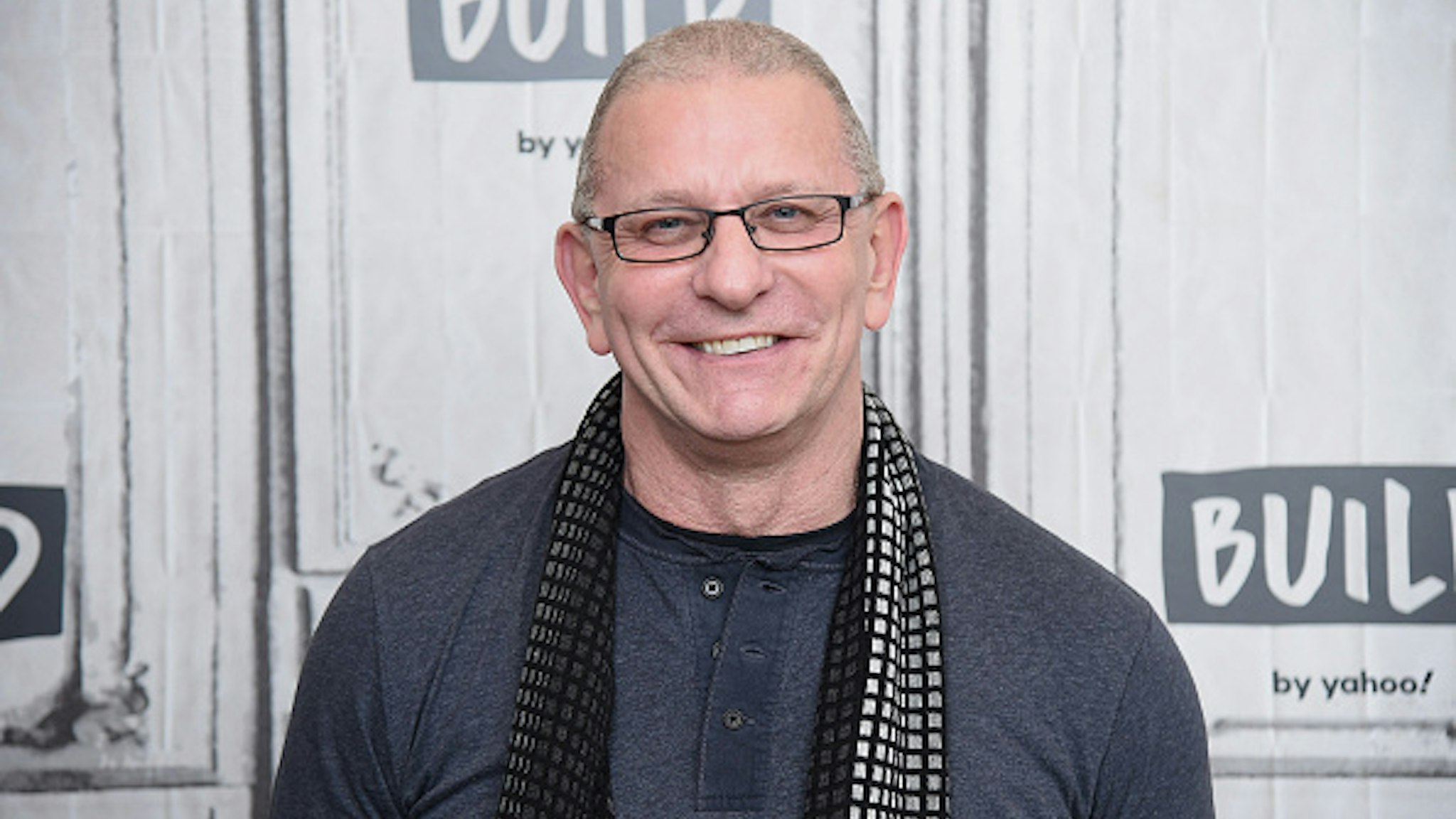 NEW YORK, NEW YORK - JANUARY 13: Chef and TV personality Robert Irvine visits the Build Series to discuss The Food Network series “Restaurant: Impossible” at Build Studio on January 13, 2020 in New York City.