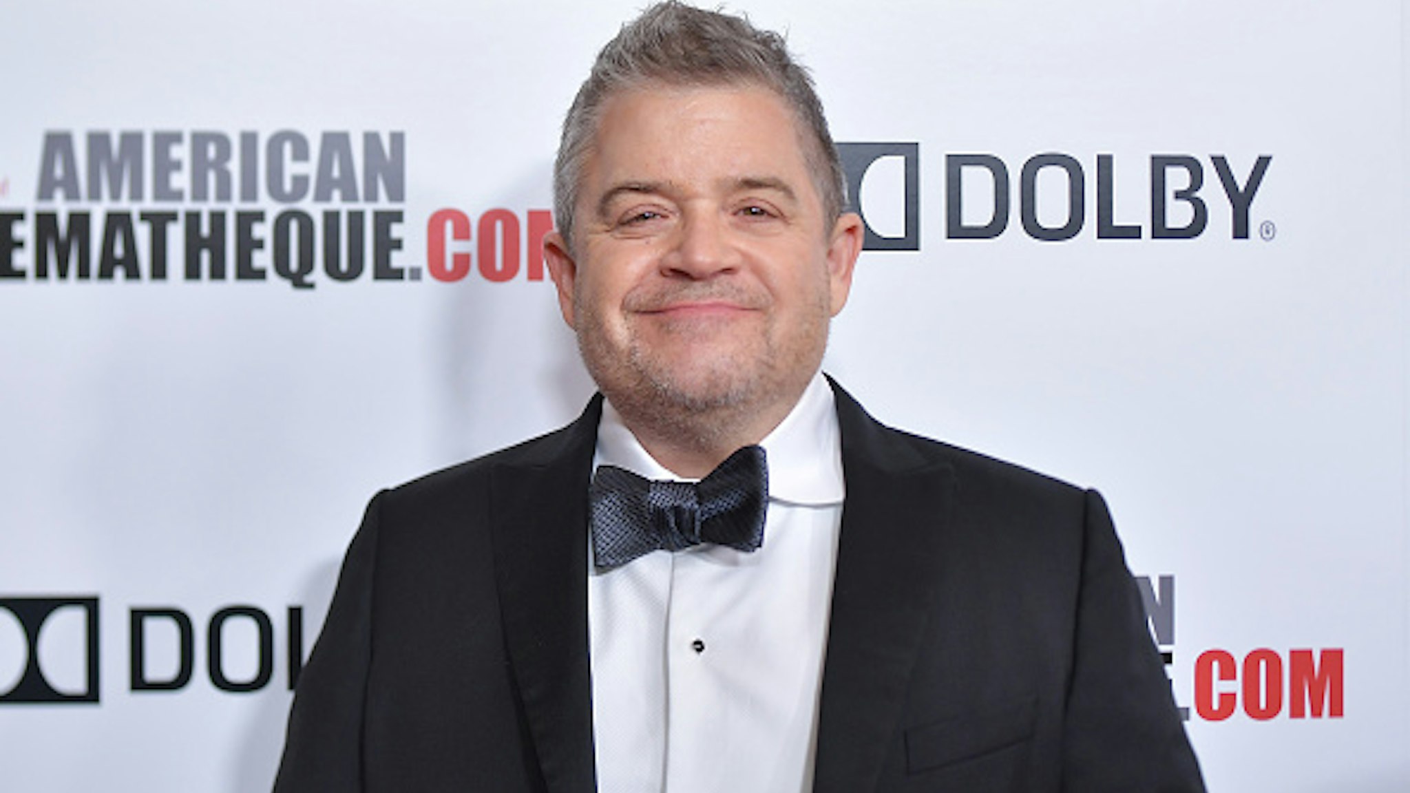BEVERLY HILLS, CALIFORNIA - NOVEMBER 08: (Editors note: image taken with tilt shift lens) Patton Oswalt attends the 33rd American Cinematheque Award Presentation Honoring Charlize Theron at The Beverly Hilton Hotel on November 08, 2019 in Beverly Hills, California.